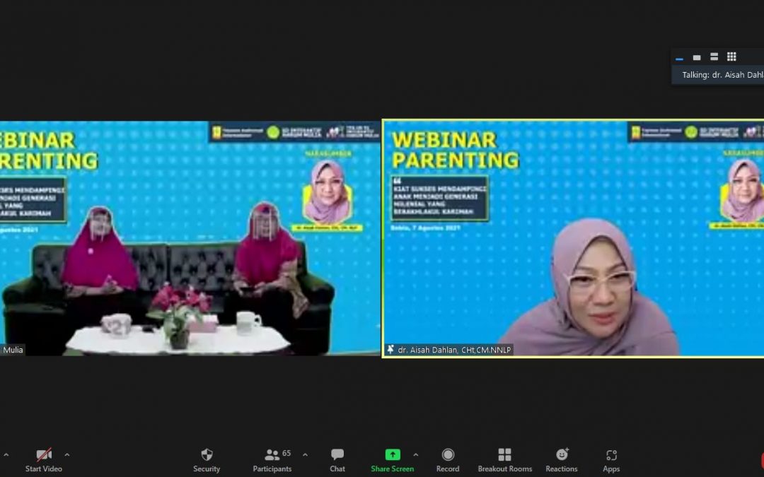 Dokumentasi Webinar Parenting Sd Interaktif Harum Mulia